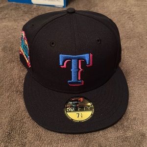 Texas rangers fitted cap